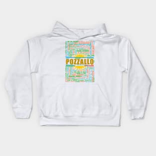 Wordart: Pozzallo Kids Hoodie